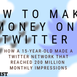 How to make money on Twitter 2018