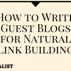 Guest blogging