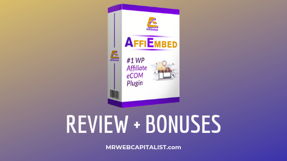 affiembed plugin review 2019 and bonus