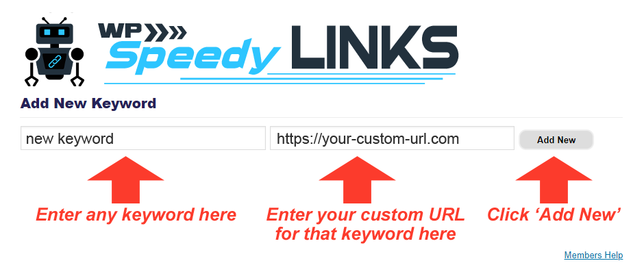 WP Speedy Links plugin review - keyword to affiliate links