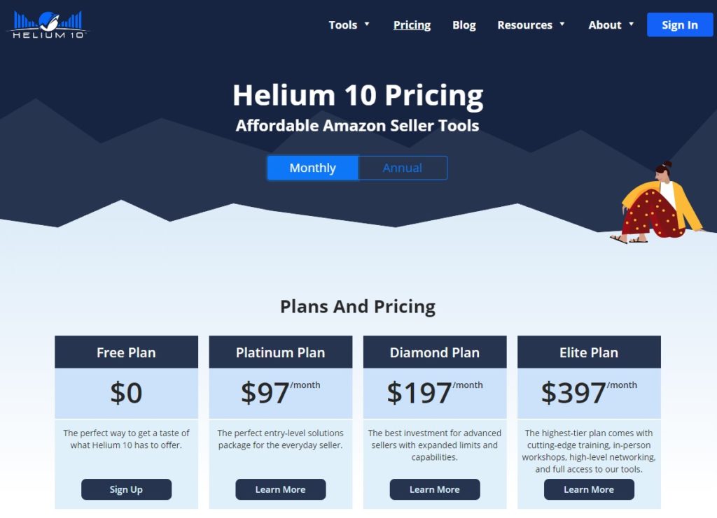 Best Tools for Amazon Sellers - Helium 10